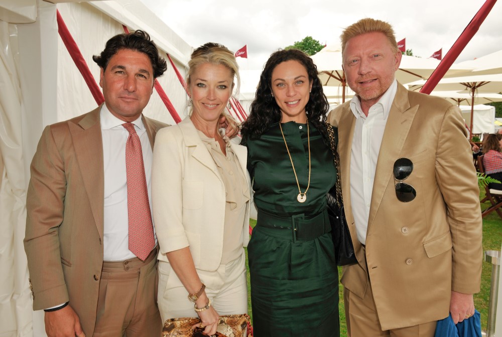 19. Mr and Mrs Giorgio Veroni Mr and Mrs Borris Becker